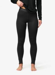 Legginsy termoaktywne damskie Devold Breeze Merino 150 Longs. Czarne legginsy damskie Devold, bez wzorów, z wełny. Za 344.99 zł.