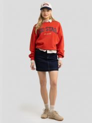 Spódnica damska jeansowa mini granatowa Margaret 657. Niebieskie spódnice damskie BIG STAR, na lato, uniwersalny, bez wzorów, z denimu, klasyczne, z podwyższonym stanem, mini, dopasowane. W wyprzedaży za 59.99 zł.