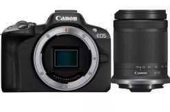 Canon EOS R50 + RF-S 18-150mm F3.5-6.3 IS STM Czarny. Aparaty bezlusterkowce Canon. Za 3,999.00 zł.