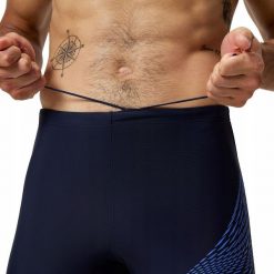 Męskie Bokserki kąpielowe MEDLEY LOGO JAM AM. Kąpielówki męskie Speedo, m, bez wzorów. Za 132.40 zł.