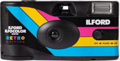 Aparat cyfrowy Ilford Rapid Retro czarny. Aparaty kompaktowe Ilford. Za 280.23 zł.