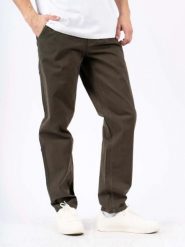 Męskie Spodnie Materiałowe Marcus Gerry Chino 5052 Olive Green 16-200126. Zielone eleganckie spodnie męskie MARCUS, bez wzorów, z materiału. Za 169.99 zł.