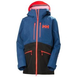 Damska kurtka narciarska Helly Hansen Elevation Infinity 3.0. Niebieskie kurtki sportowe damskie Helly Hansen, na zimę, bez wzorów, bez ramiączek, bez kaptura, narciarskie. W wyprzedaży za 2,964.50 zł.