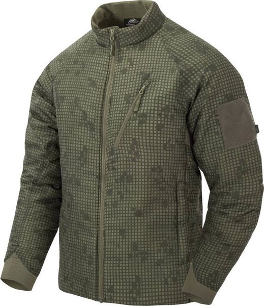 Kurtka męska Helikon-Tex Helikon - Lekka kurtka Wolfhound Climashield Camo. Zielone kurtki męskie HELIKON-TEX, m, bez wzorów, bez kaptura. Za 498.80 zł.