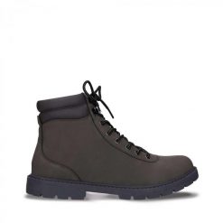 Buty trekkingowe Nae Vegan Shoes Adar. Szare obuwie trekkingowe damskie NAE VEGAN SHOES, z gumy, bez zapięcia. Za 622.50 zł.