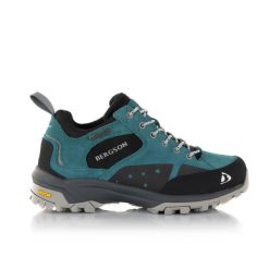 Buty turystyczne niskie damskie Soira Low 1STX. Niebieskie obuwie trekkingowe damskie Bergson, z gumy, bez zapięcia. Za 319.00 zł.