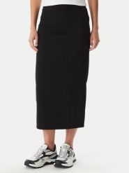 EA7 Emporio Armani Spódnica ołówkowa 7W000963 AF12484 UC001 Czarny Slim Fit. Czarne spódnice damskie EA7 Emporio Armani, l, bez wzorów, z bawełny, midi, ołówkowe. Za 459.99 zł.