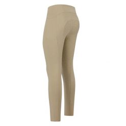 Damskie legginsy jeździeckie z pełną przyczepnością Euro-Star Enforce. Brązowe legginsy damskie EURO-STAR, bez wzorów, ze skóry. Za 538.00 zł.