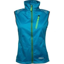 Damska wodoodporna kurtka softshell Pro-X Elements Hanna. Niebieskie kurtki sportowe damskie PRO-X ELEMENTS, bez wzorów, z softshellu, bez ramiączek, bez kaptura, trekkingowe. Za 335.00 zł.