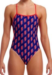 Strój kąpielowy Funkita Flash - Twisted. Niebieskie stroje kąpielowe damskie Funkita, s, bez wzorów, z elastanu. Za 199.00 zł.