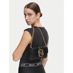 Torebka Just Cavalli. Czarne torebki do ręki damskie Just Cavalli, bez wzorów, bez dodatków. Za 759.99 zł.