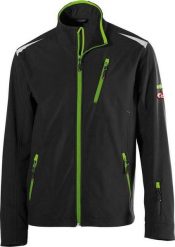 Kurtka meska 24 FORTIS, czarny/limonkowy, rozm. 3XL. Czarne kurtki męskie NoName, xl, bez wzorów, bez kaptura. Za 345.62 zł.