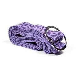 Pasek do jogi Yogi Yogini - Kwiat życia. Fioletowe paski damskie YOGI & YOGINI, sportowe. Za 49.99 zł.