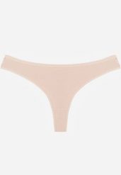 Beżowe Majtki Typu Stringi z Bawełną Asoia. Brązowe majtki damskie Born2be, z bawełny. Za 7.99 zł.