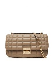 MICHAEL Michael Kors Torebka Tribeca 30R4G2RL7L Beżowy. Brązowe torebki do ręki damskie MICHAEL Michael Kors, bez wzorów, ze skóry, bez dodatków. Za 1,259.00 zł.