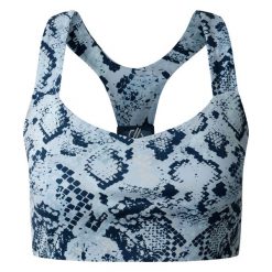 Damski Biustonosz Sportowy Swift III Z Wężowym Nadrukiem. Niebieskie bielizna sportowa damska Dare 2B, s, bez wzorów. Za 68.99 zł.