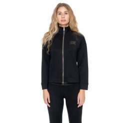 Bluza zimowa Leone 1947 Gold Studs Damen ze Stehkragen und Reißverschluss. Czarne bluzy damskie LEONE 1947 APPAREL, na zimę, bez wzorów, z lycry, sportowe, bez ramiączek, bez kaptura. W wyprzedaży za 191.56 zł.