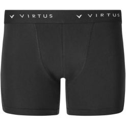 Bokserki Virtus Tuch V2. Czarne bokserki męskie VIRTUS, bez wzorów. Za 145.00 zł.