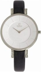 Zegarek damski Obaku Denmark V158LECIRB czarny. Czarne zegarki damskie OBAKU. Za 403.20 zł.