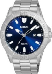 Zegarek Lorus Zegarek męski Lorus RH941QX9 srebrny. Szare zegarki męskie Lorus, bez wzorów, srebrne. Za 279.00 zł.