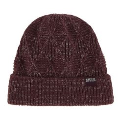 Damska Czapka Multimix Beanie. Fioletowe czapki damskie Regatta, bez wzorów, sportowe. Za 30.99 zł.