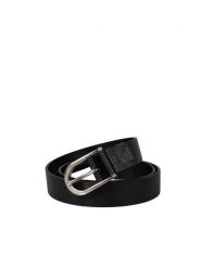 Calvin Klein Jeans Pasek | K60K610586 BDS | Kobieta | Czarny. Czarne paski damskie Calvin Klein, bez wzorów, z jeansu. W wyprzedaży za 189.00 zł.