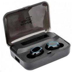 Słuchawki Manhattan Słuchawki/zestaw słuchawkowy bezprzewodowy douszny połączenia/muzyka Bluetooth czarny (180382). Czarne słuchawki douszne Manhattan. Za 60.92 zł.