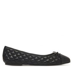 Baleriny Aldo. Czarne balerinki damskie Aldo, bez wzorów, bez obcasa, bez zapięcia. Za 299.99 zł.