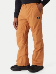 Quiksilver Spodnie snowboardowe Estate EQYTP03237 Brązowy Slim Fit. Brązowe spodnie sportowe męskie Quiksilver, l, bez wzorów, z syntetyku, narciarskie. Za 649.99 zł.