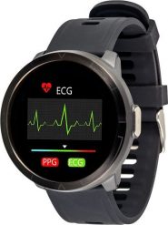 Smartwatch Watchmark WM18 Plus Czarny. Czarne zegarki smartwatch watchmark, bez wzorów. Za 549.00 zł.
