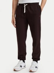 Tommy Hilfiger Spodnie dresowe Essential MW0MW37231 Brązowy ciemny Relaxed Fit. Brązowe spodnie sportowe męskie Tommy Hilfiger, m, bez wzorów, z bawełny. Za 449.99 zł.