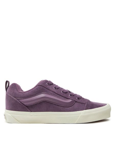 Vans Tenisówki Knu Skool VN000CRPCIF1 Fioletowy. Fioletowe trampki i tenisówki damskie Vans, bez wzorów, ze skóry, bez zapięcia. Za 429.99 zł.
