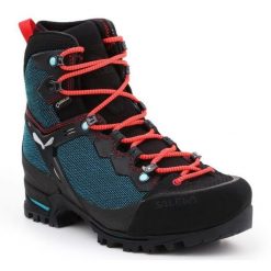 Buty trekkingowe Salewa Ws Raven 3 Gtx 61344-8736 czarne. Czarne obuwie trekkingowe damskie z gore-texu, bez zapięcia. Za 1,625.38 zł.