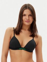 Calvin Klein Swimwear Góra od bikini KW0KW02785 Czarny. Czarne bikini Calvin Klein Swimwear, s, bez wzorów, z syntetyku. Za 179.99 zł.
