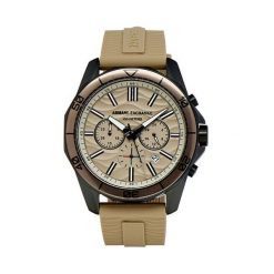 Zegarek Armani Exchange. Szare zegarki męskie Armani Exchange, bez wzorów. Za 979.99 zł.