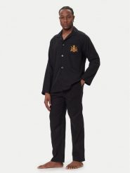 Polo Ralph Lauren Piżama 714982503002 Czarny Regular Fit. Czarne piżamy męskie Polo Ralph Lauren, m, bez wzorów, z bawełny, bez kołnierzyka, bez ramiączek. Za 899.99 zł.