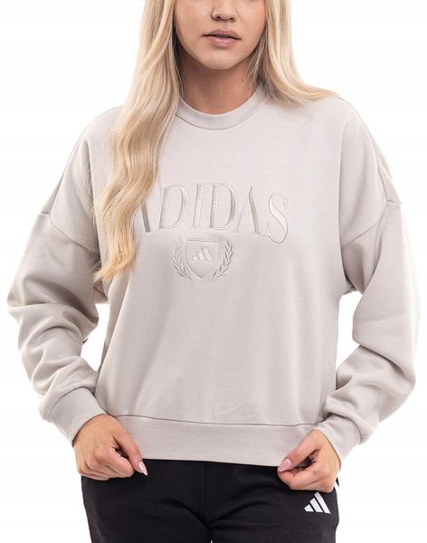 Bluza damska adidas Cozy Sweatshirt. Brązowe bluzy damskie Adidas, l, bez wzorów, z bawełny, klasyczne, bez ramiączek, z kapturem. Za 210.99 zł.