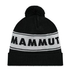 Czapka Mammut. Czarne czapki męskie Mammut, na zimę, bez wzorów. Za 229.99 zł.