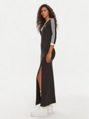 Adidas Sukienka codzienna adicolor Classics IK0439 Czarny Slim Fit. Czarne sukienki damskie Adidas, na co dzień, xs, bez wzorów, z bawełny, bez kołnierzyka, bez ramiączek, proste. Za 179.99 zł.