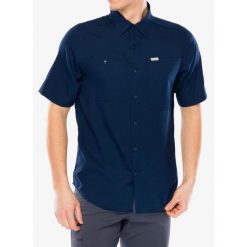 Koszula męska Columbia Silver Ridge Utility Lite Short Sleeve. Niebieskie koszule męskie Columbia, m, bez wzorów, casualowe, bez kołnierzyka, bez ramiączek. Za 198.99 zł.