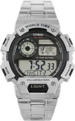 Zegarek Casio ZEGAREK MĘSKI CASIO AE-1400WHD-1AVDF (zd110a). Zegarki męskie Casio, bez wzorów. Za 227.30 zł.