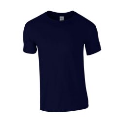 Koszulka Softstyle Dla Dorosłych Unisex. Niebieskie bluzki damskie GILDAN, xl, bez wzorów, sportowe, bez kołnierzyka, bez ramiączek. Za 34.99 zł.
