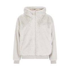 Bluza damska z kapturem Protest Golly Outdoor. Białe bluzy damskie Protest, bez wzorów, bez ramiączek, z kapturem. Za 492.25 zł.