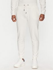 Guess Spodnie dresowe Z2YB22 KAIJ1 Biały Regular Fit. Białe spodnie sportowe męskie Guess, m, z aplikacjami, z bawełny. Za 309.99 zł.