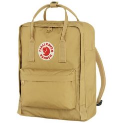 Plecak Fjallraven Kanken - kantarell. Brązowe plecaki męskie Fjällräven, z aplikacjami, z materiału, biznesowe. Za 425.35 zł.
