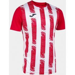 Koszulka Sportowa Joma Inter III Czerwona i Biała 2XL - Oddychająca i Trwała. Białe koszulki sportowe męskie Joma, xl, bez wzorów, z poliesteru, bez ramiączek, do piłki nożnej. Za 174.99 zł.