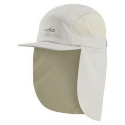 Czapka z daszkiem Odlo Performance Light Shade Cap Cap. Brązowe czapki damskie ODLO, bez wzorów, sportowe. W wyprzedaży za 197.99 zł.