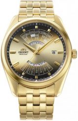 Zegarek męski Orient RA-BA0007G3YB złoty. Żółte zegarki męskie Orient, bez wzorów, złote. Za 1,790.00 zł.
