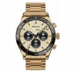 Smartwatch HiFuture GO PRO2 GOLD smartwatch - zegarek. Zegarki męskie HiFuture, bez wzorów. Za 352.79 zł.