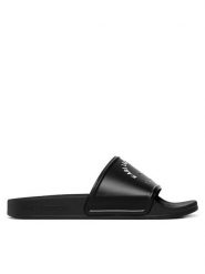 KARL LAGERFELD Klapki KL80908 Czarny. Czarne klapki damskie KARL LAGERFELD, bez wzorów, z tworzywa sztucznego, bez obcasa, bez zapięcia. Za 179.99 zł.